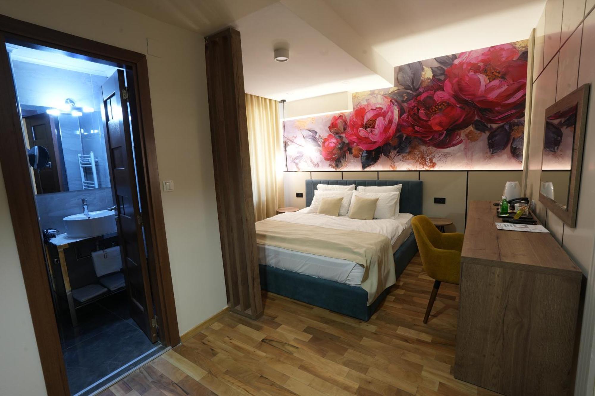 Hotel City In Кочани Экстерьер фото