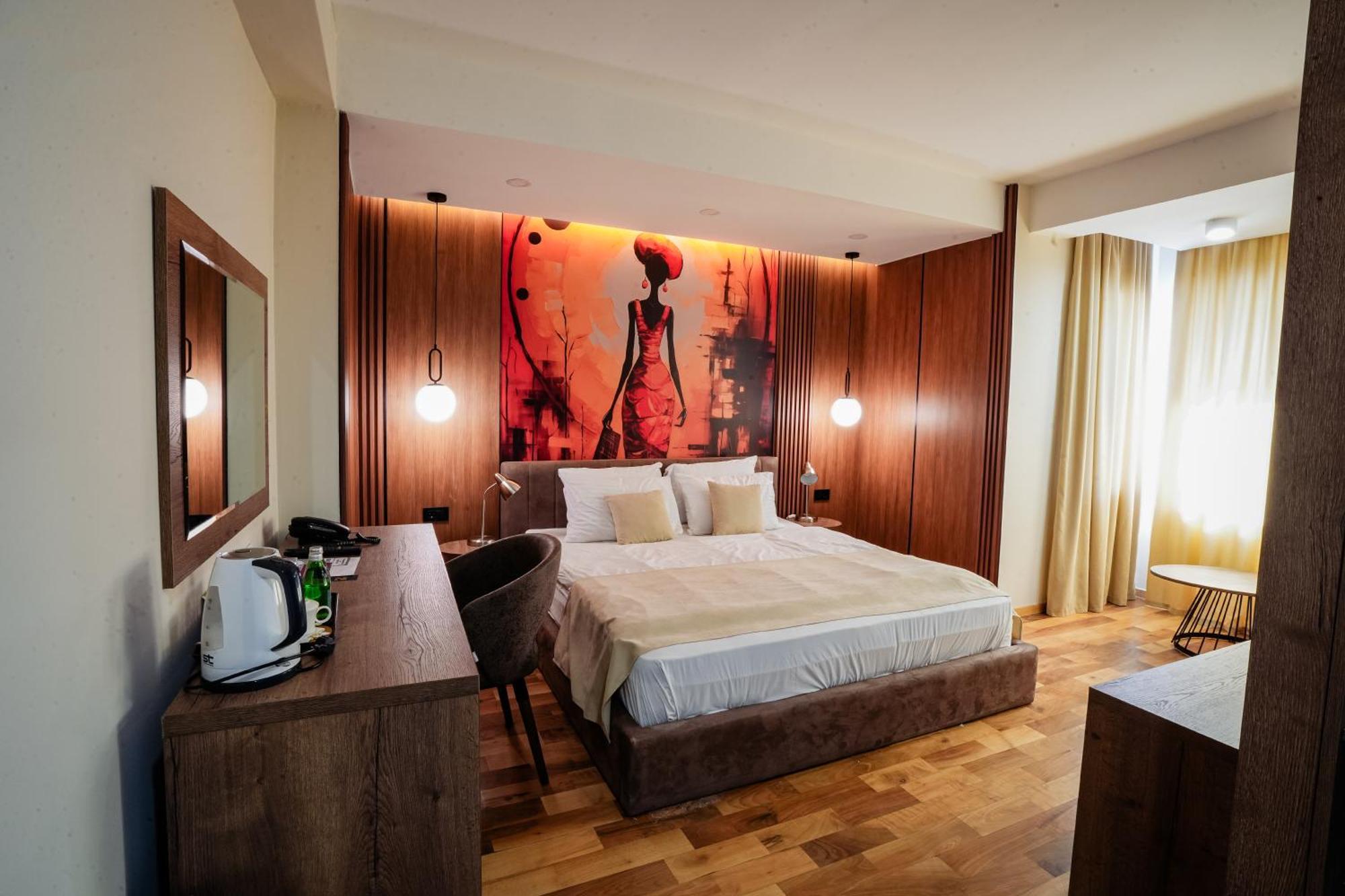 Hotel City In Кочани Экстерьер фото